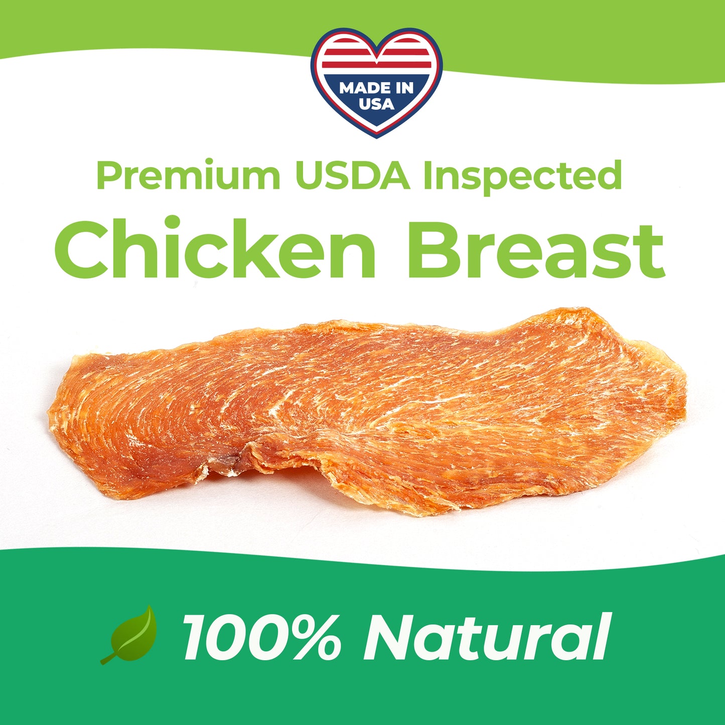 NutriTails Natural Real Chicken Breast Dog Treats, Made in USA