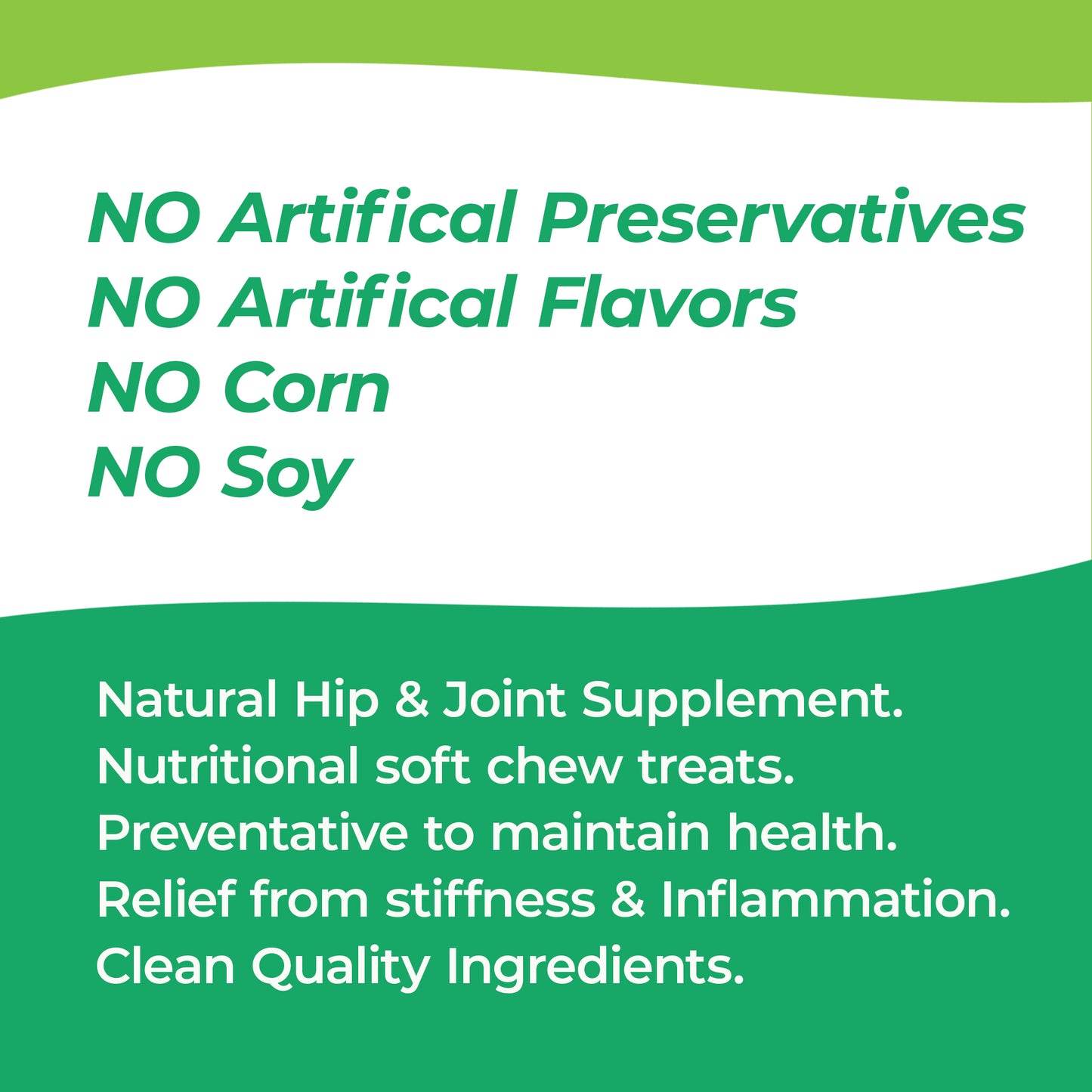 NutriTails Natural Hip & Joint Soft Chew Dog Treats w/glucosamine, 120 ct, Made in USA