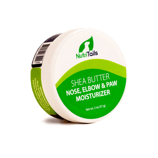 NutriTails Natural Shea Butter Dog Nose, Elbow & Paw Moisturizer, Made in USA